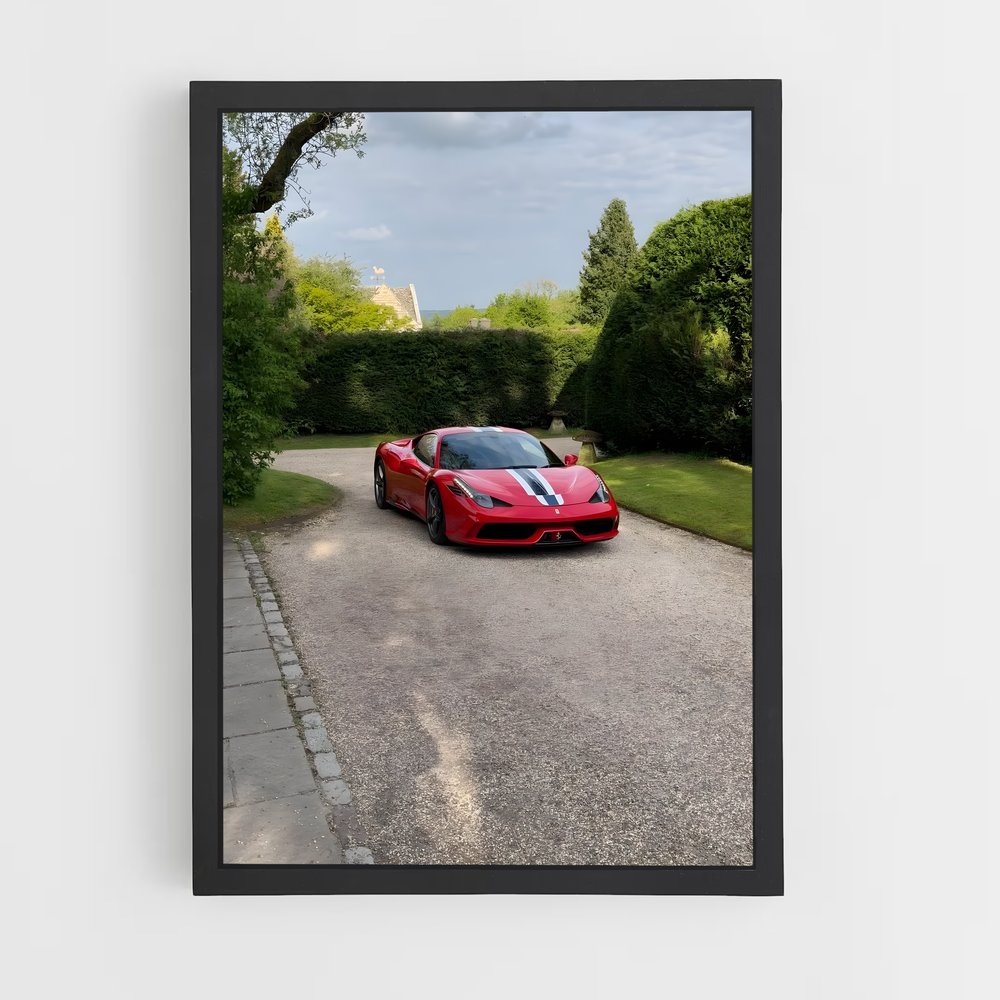 Poster Speciale Lumière – affiche Ferrari (vue 2)